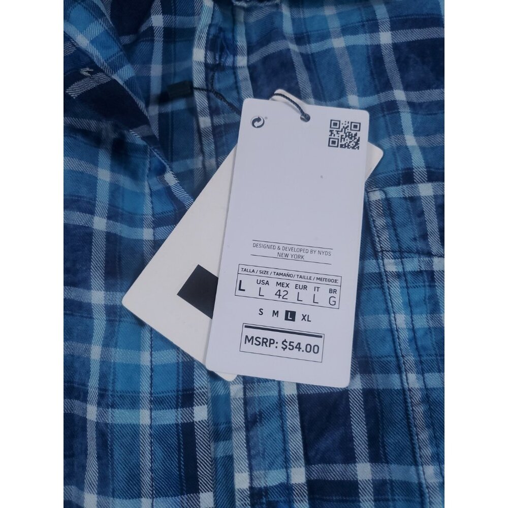 Zip code Ricky Singh Button Down Shirt Men's Size Large NEW With Tag - Picture 7 of 14